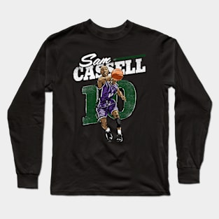 sam cassell retro Long Sleeve T-Shirt